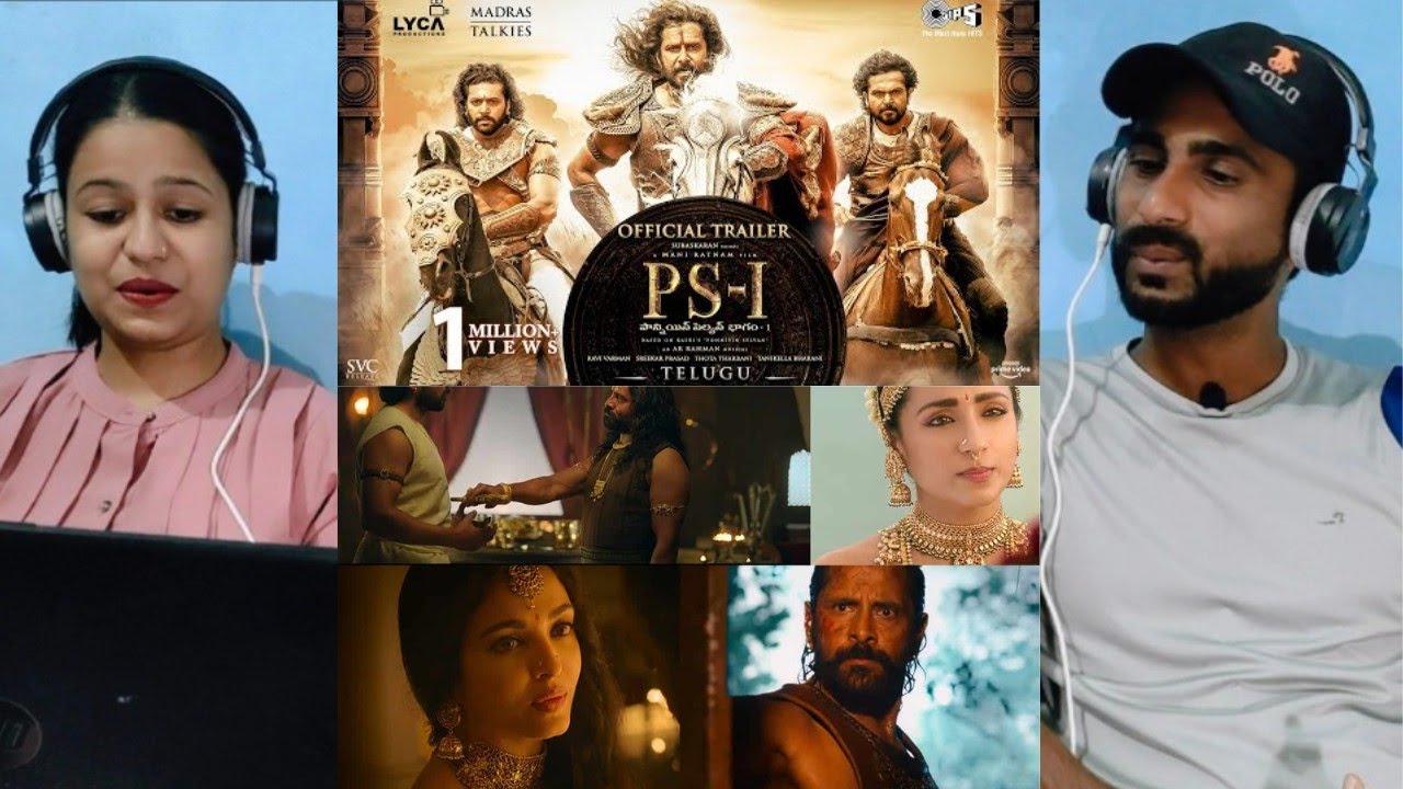 PS1 Hindi Trailer Reaction | ponniyin selvan trailer reaction | AR Rahman | Subaskaran