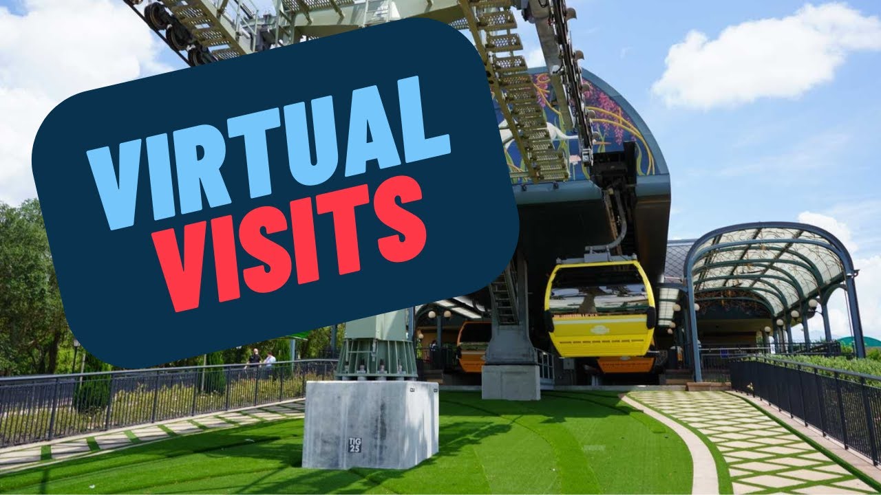 Ride Aboard the Disney Skyliner to EPCOT | Virtual Visits | We Love Attractions
