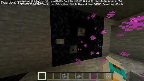 Minecraft | How to Build a Toggleable Nether Portal