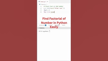 Python Trick | Find Factorial in Just 1 Line!