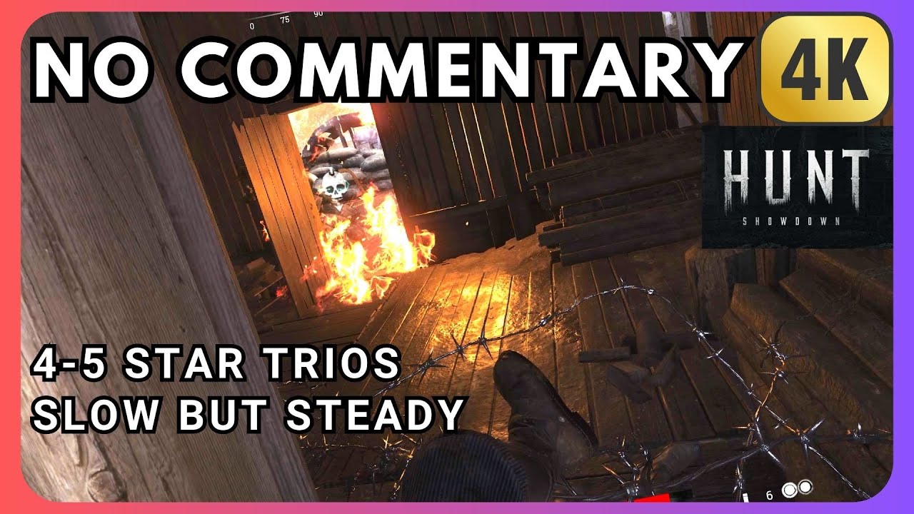 Slow But Steady - Hunt Showdown Gameplay No Commentary - Trios 4-5 Star ...