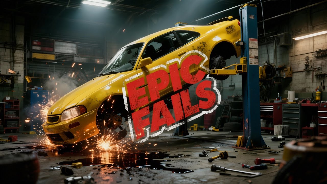 Mechanic apprentice fails  Extreme Idiots at work compilation #15