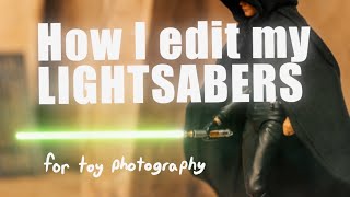 Editing a Lightsaber - Toy Photography Tips and Tricks screenshot 4
