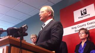 King County Prosecutor Dan Satterberg, Aug. 30, 2011