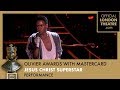 Jesus Christ Superstar performs at the Olivier Awards 2017 with Mastercard