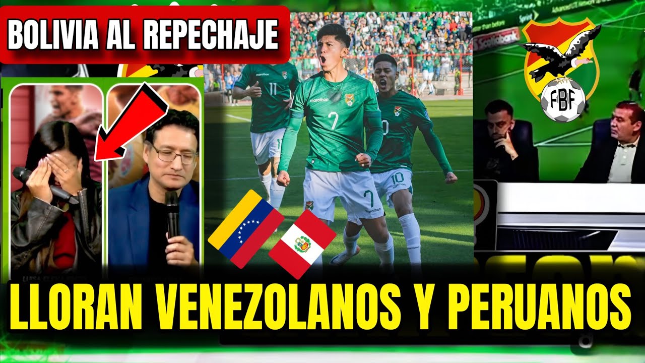 VENEZOLANOS Y PERUANOS ARDIDOS POR BOLIVIA 