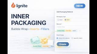 Adding and Managing Inner Packaging Materials