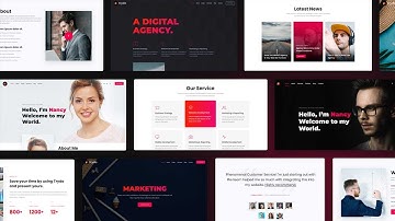 React Portfolio Page | Trydo: Easily Customized React Agency and Portfolio Template