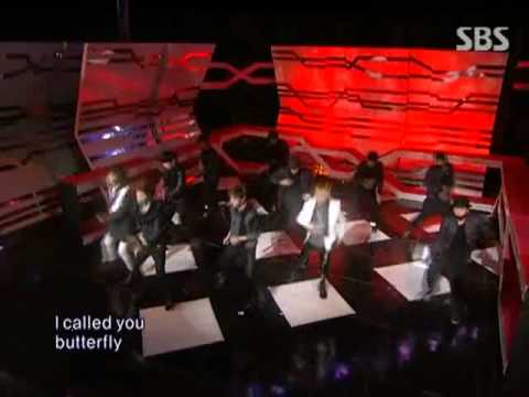 SHINee - Ring ding dong (SHINee - ring ding dong) @ SBS Inkigayo popular song 091018