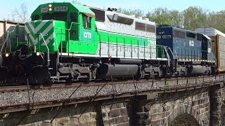 Ex- Grand Trunk Western Railroad SD40 On CSX Q216