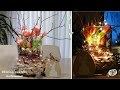 Frühlings/ Osterdeko: Tulpen im Glas | Boho style | basteln mit Papier | floral design DekoideenLand