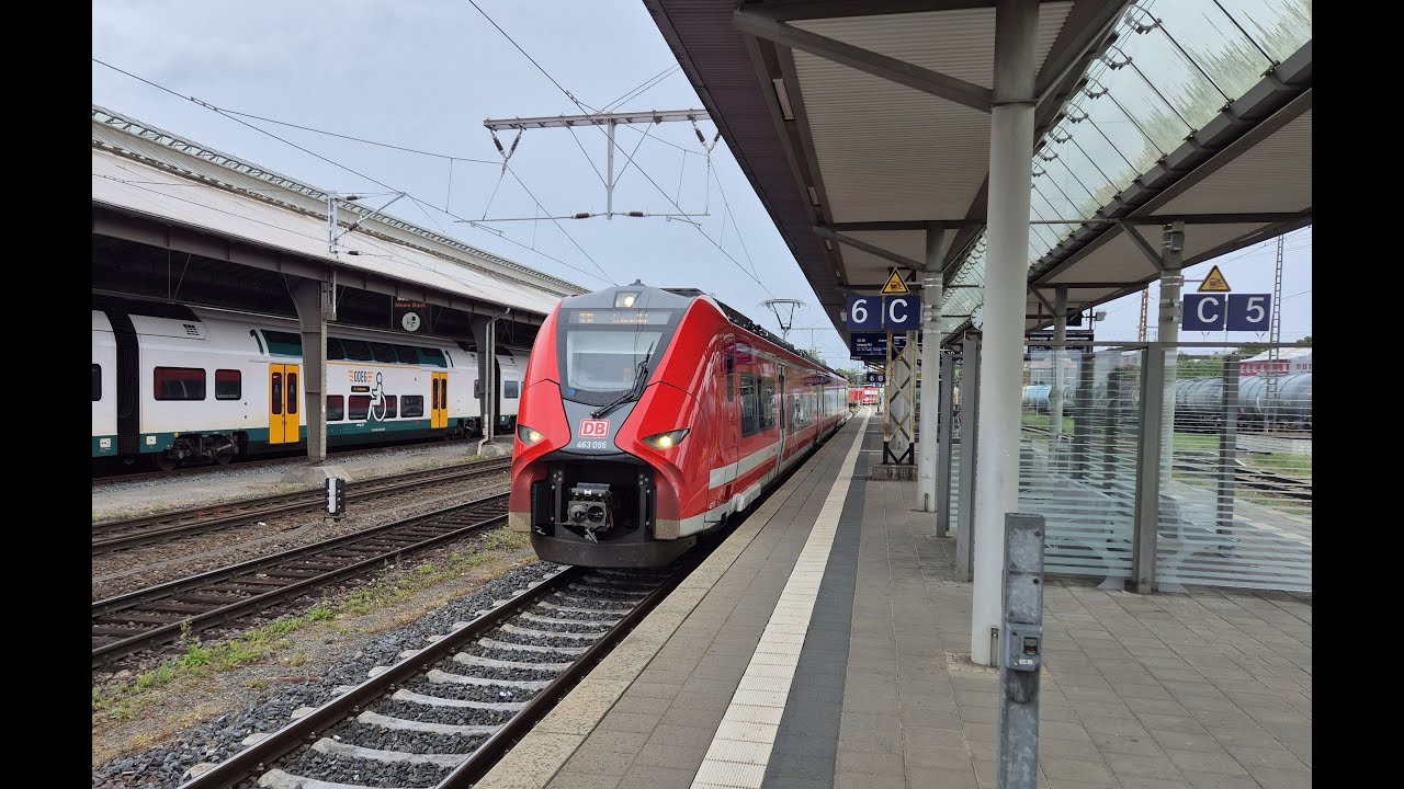 Abfahrt RE10 mit Mireo in Frankfurt(Oder)