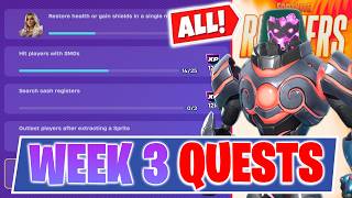 All Week 3 Quests - Dylan's Deal | Fortnite Chapter 7 Season 3: Runners