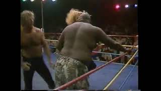 Michael Hayes and Wild Bill Irwin Saves Kerry Von Erich. WCCW 1988