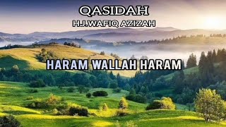 Wafiq Azizah - Haram Wallah Haram - ( Video Karaoke)
