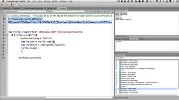 After Effects Scripting JSON Tutorial