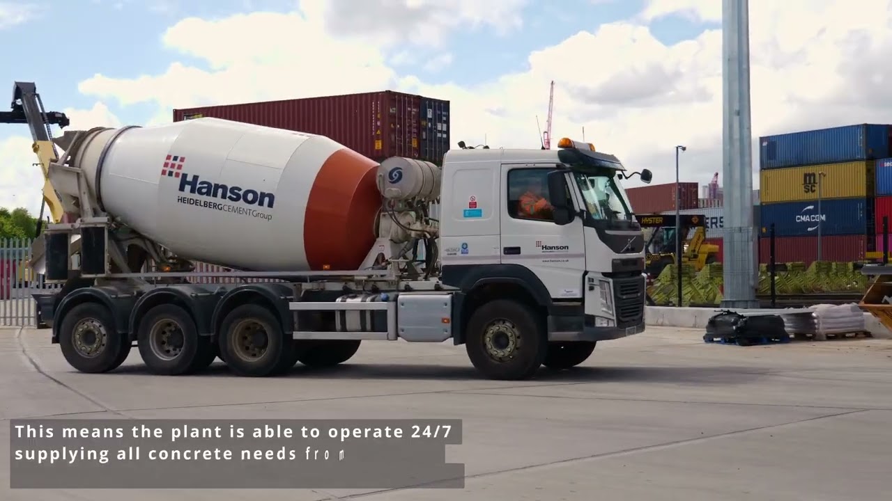 Hanson Birmingham concrete plant site