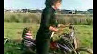 Funny dirt bike stack