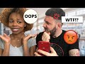 I Sent My Husband The WRONG Text Message PRANK *Terrible Idea*