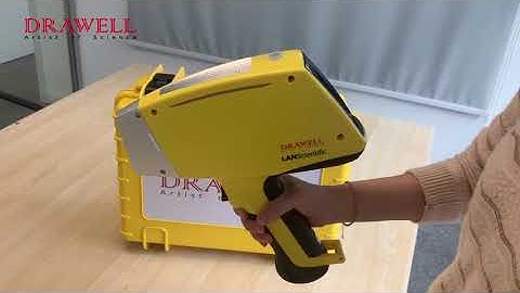【Operation】Drawell Handheld XRF