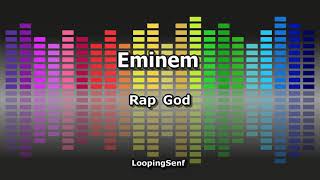 Eminem - Rap God - Lyric Video @LoopingSenf