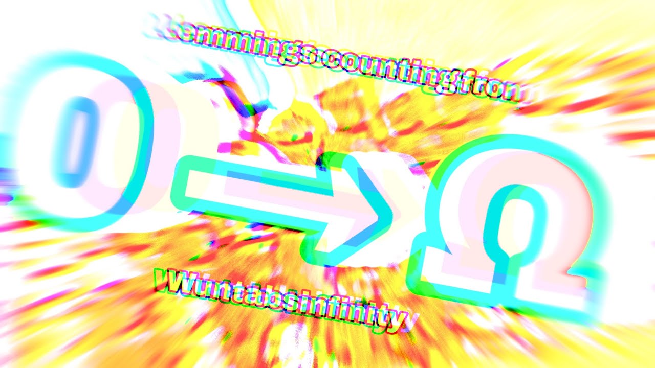 Wuntafordy, but it goes up to ABSOLUTE INFINITY! (Wuntabsinfinity)