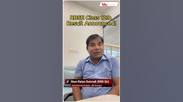 RBSE 12th Result Out 🔥| RBSE Result 2024 | Motion JEE #shorts #nvsir #rbseboard #jeeadvanced