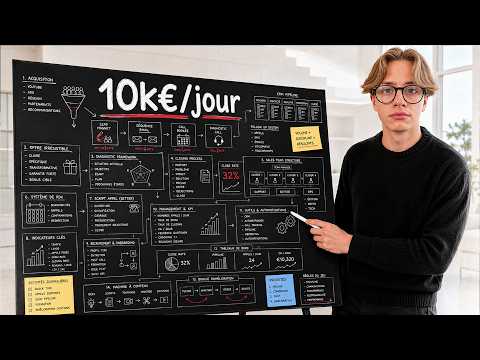 Je fais 10k€/jour à 22 ans grâce à mon équipe de vente (voici mes process)