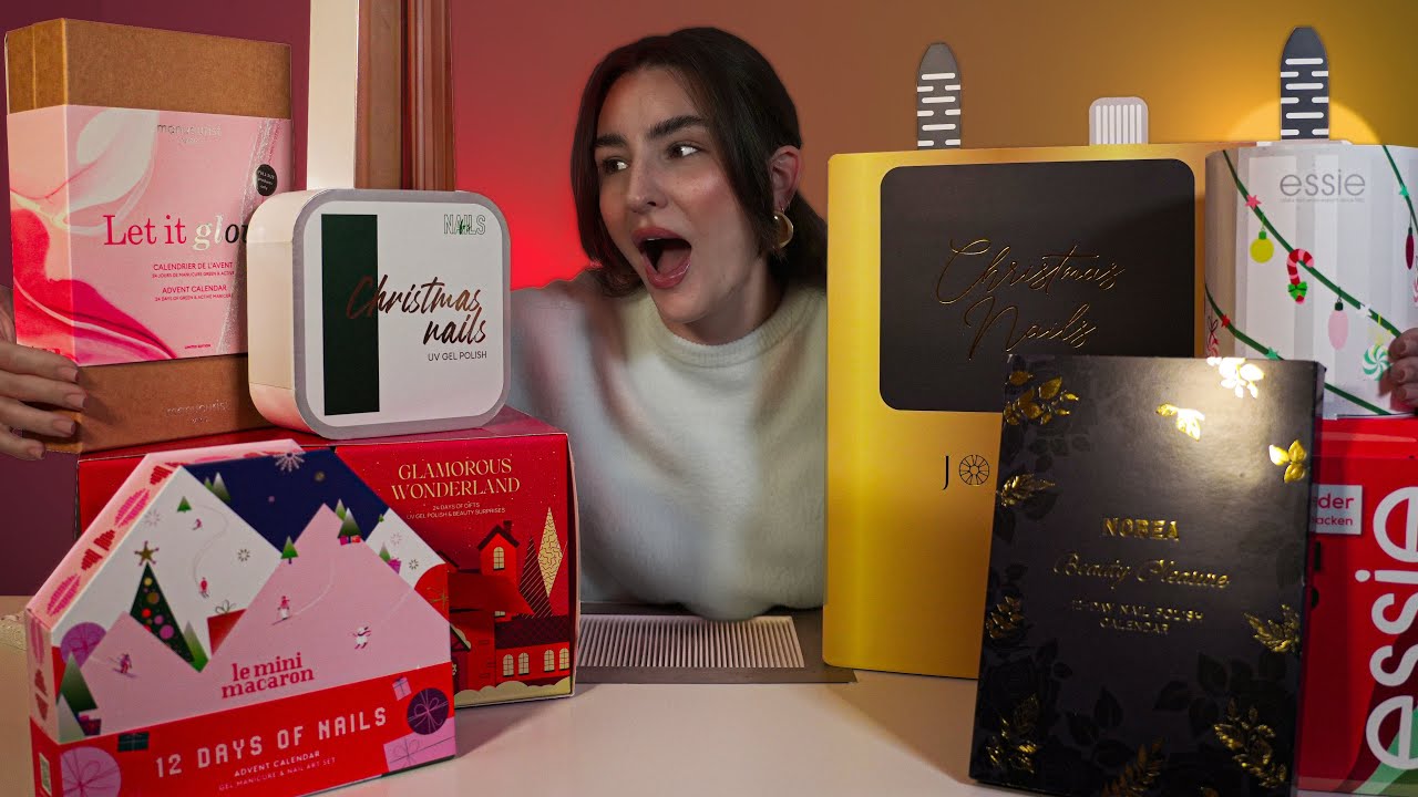 J’OUVRE TOUS LES CALENDRIER DE L’AVENT 2024 (spécial ongle)