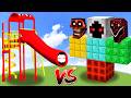 EXTRA SLIDE [Trevor Henderson] vs All Minecraft Bosses | Minecraft Mob Battle