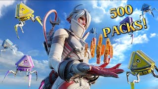 *MUST WATCH* OPENING 500 APEX PACKS AND GETTING ANOTHER HEIRLOOM in Apex Legends [XBOX ONE]