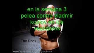 Como desbloquear a The Rock en SvR 2011 PS2