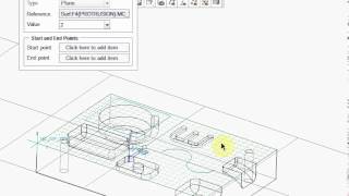 CNC volume Roughing sequence PTC Creo: