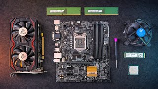 I5 6500 + RX 580 8GB Low Budget Build Gaming PC