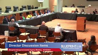 Blueprint Intergovernmental Agency Meeting to Discuss Affordable Housing