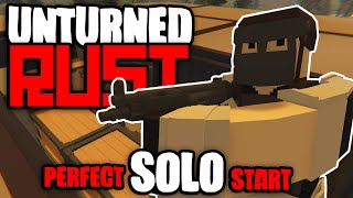 THE BEST SOLO RAGS TO RICHES - Rusturned Survival (Unturned)