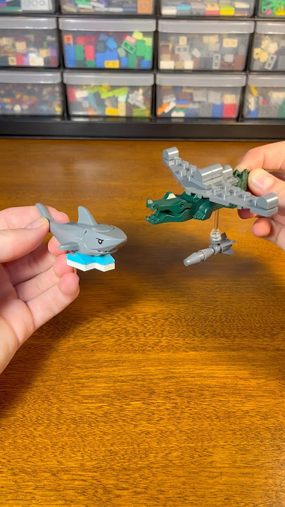Building Lego Bombardiro Crocodino and Tralalelo Tralala #lego #legoaddict #legomeme #brainrot #fyp