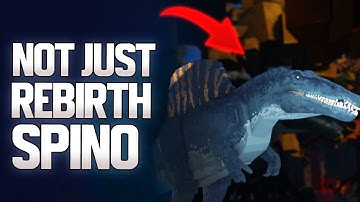 NEW REBIRTH SPINOSAURUS Teaser & Spino REMODEL?! (Jurassic Blocky REBIRTH UPDATE Part 2 Predictions)