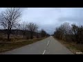 Автомобильная дорога пгт Научный - село Новопавловка (Крым, Бахчисарайский район). 23 ноября 2022 г.