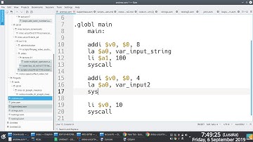 [Illustration] MIPS Assembly Language: Reading Strings With System Call 8