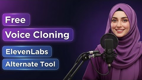 Free ai voice cloning tool || Elevenlabs Alternate Tool 