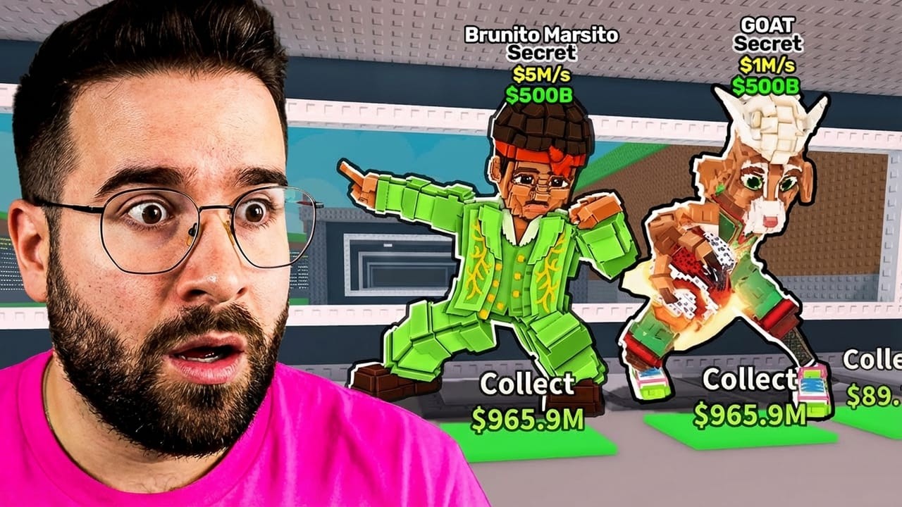 MEGSZERZEM a 2 ÚJ BRAINROT-ot a Steal a Brainrotban (Brunito Marsito és GOAT)