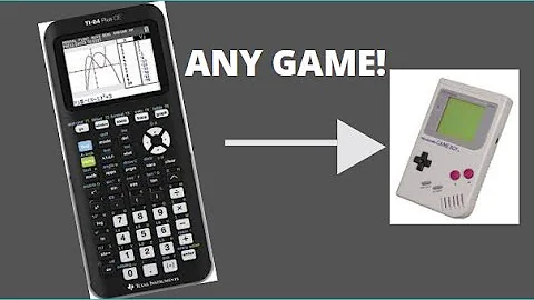 Play gameboy games on your TI-84 Plus CE graphing calculator. (Works 2024)