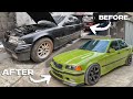 RESTORASI BMW E36 323i DARI RONGSOK SAMPAI SIAP DRIFT! Bersama TOP1 EVOLUTION #DIRESTORASI