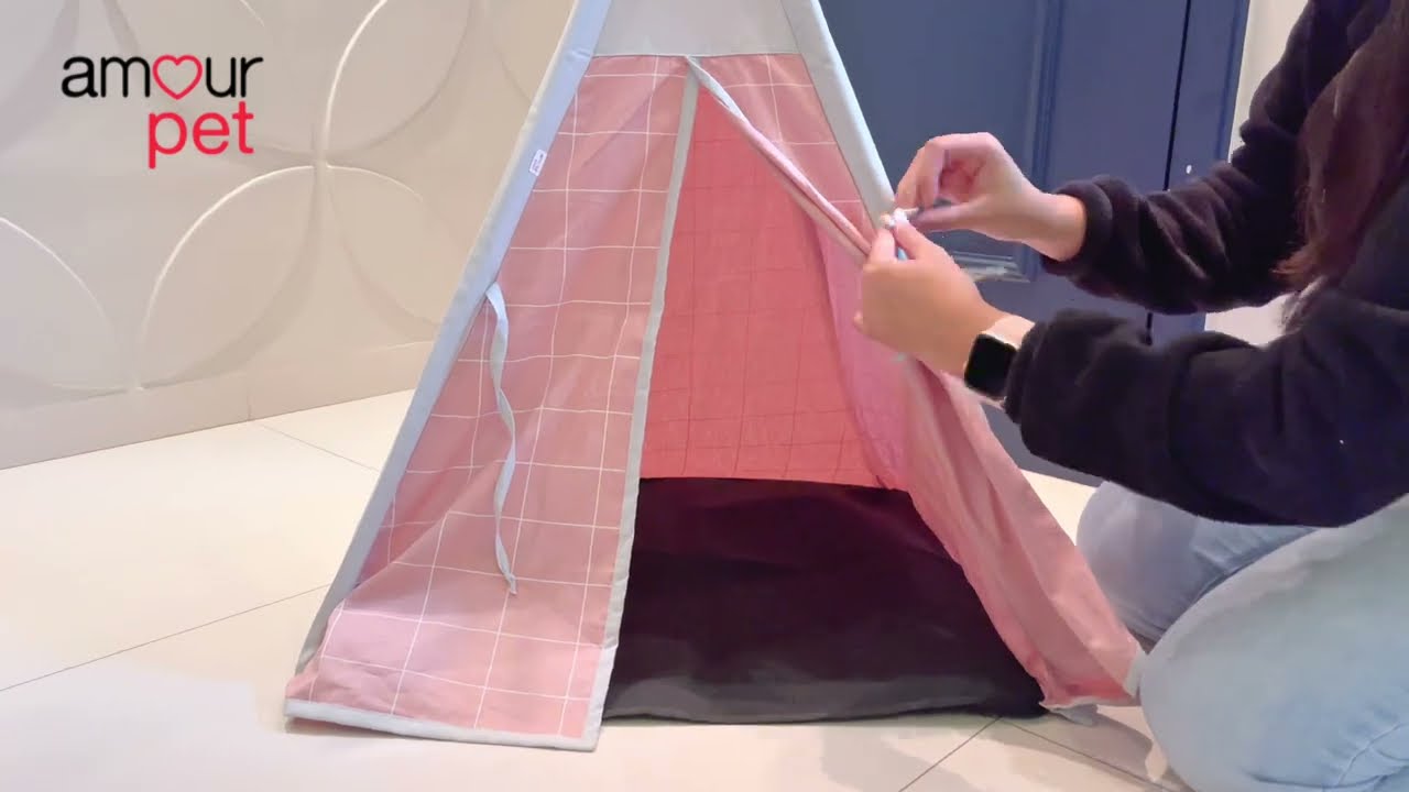 Cabana Pet da Amour Pet. O aconchego que o seu pet amar.