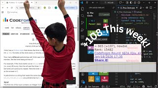 Codeforces | Road to 1000(New Rating:862 +108 This Week!) | Coding Alone| C++ | No Talking