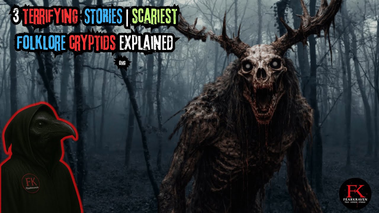 3 TERRIFYING Stories | Scariest Folklore Cryptids explained !