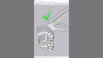 Build 3D Stairs in 1 Click! 🤯 | 1001bit Plugin for SketchUp #shorts