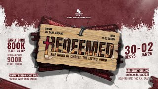 TRAILER SAAT YOUTH CAMP 2025 - REDEEMED