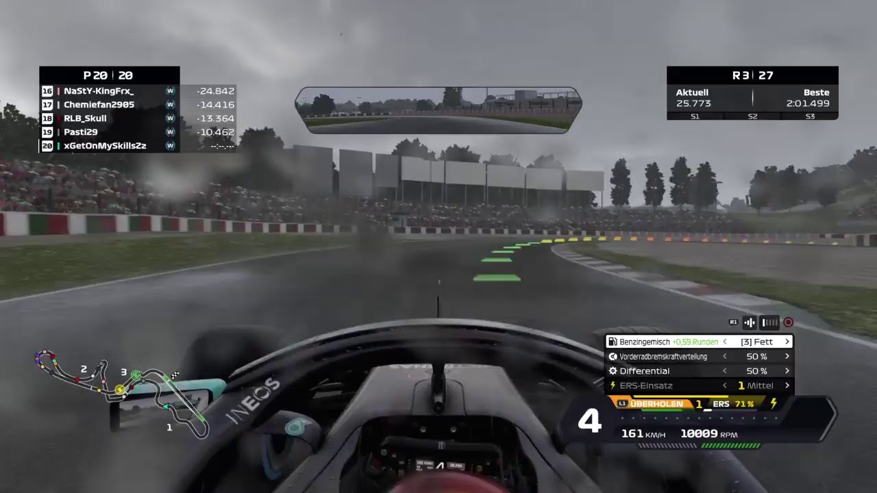 Formel 1 2020 Liga Rennen E-SPORT